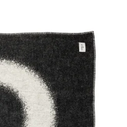 Huopa 130x180cm luonnonvalkoinen-musta