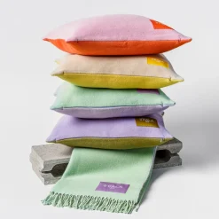 Huopa 130x180cm minttu-lila