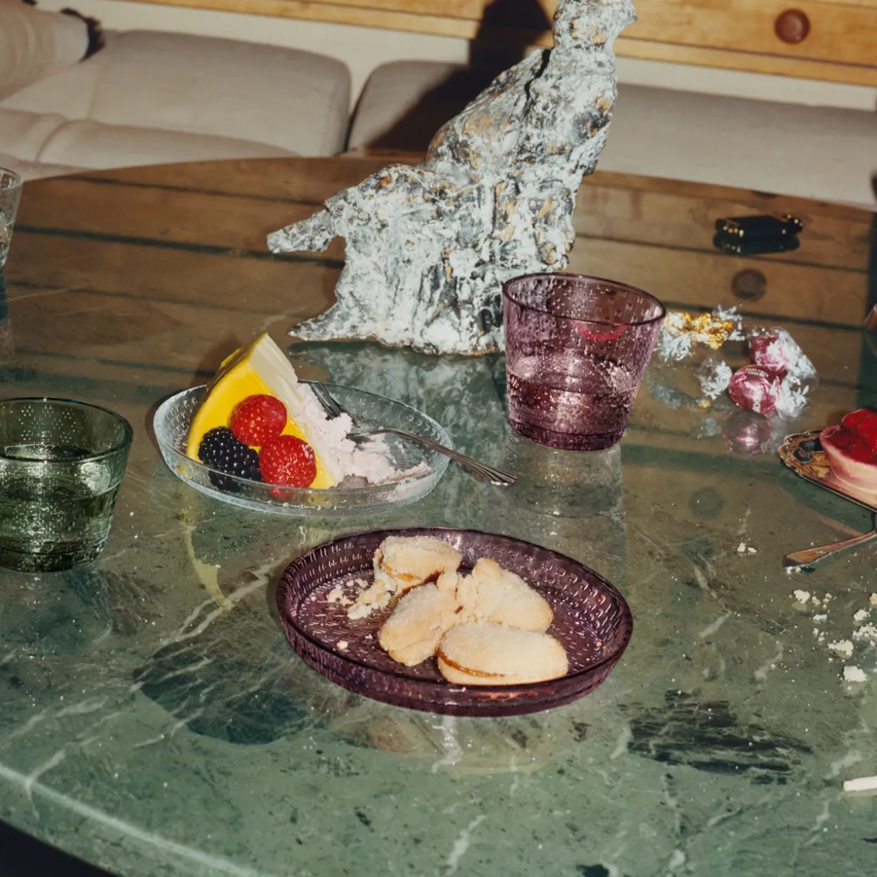 Juomalasi 16cl havunvihreä 2kpl