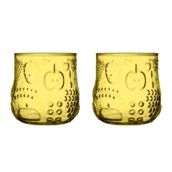 Juomalasi 25cl sitruunankeltainen 2 kpl