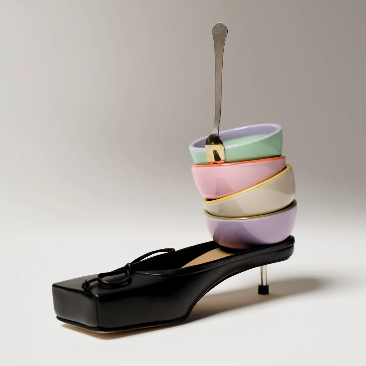 Kulho 9cm lila-oliivi