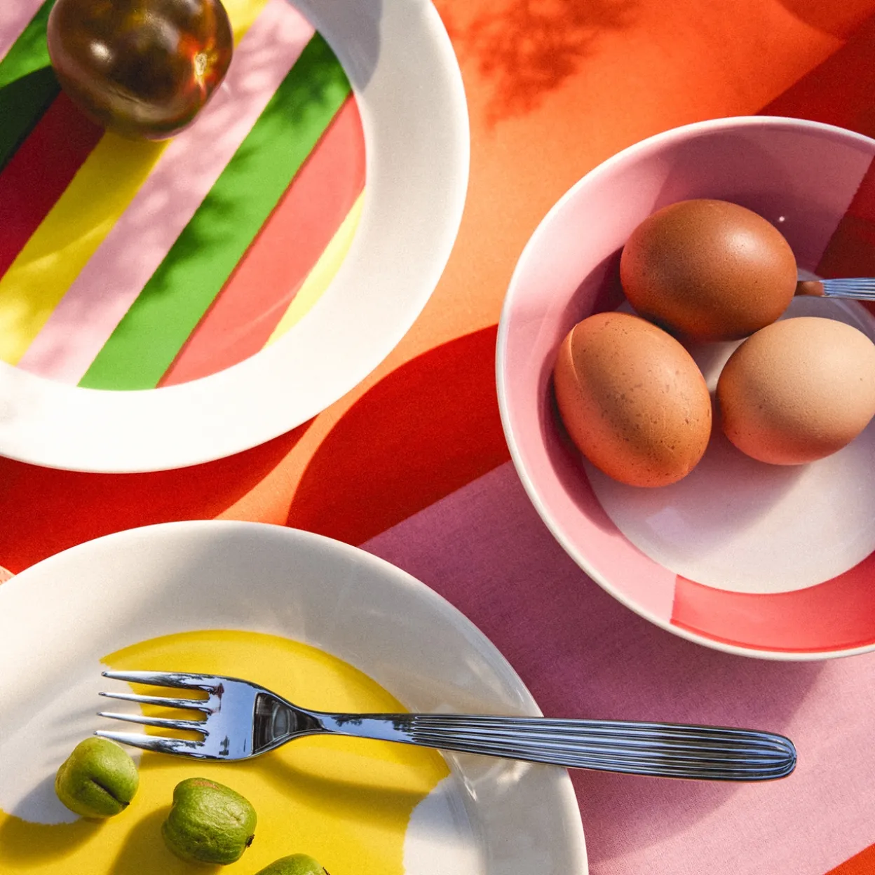 Kulho 17cm 2-väri pinkki-punainen