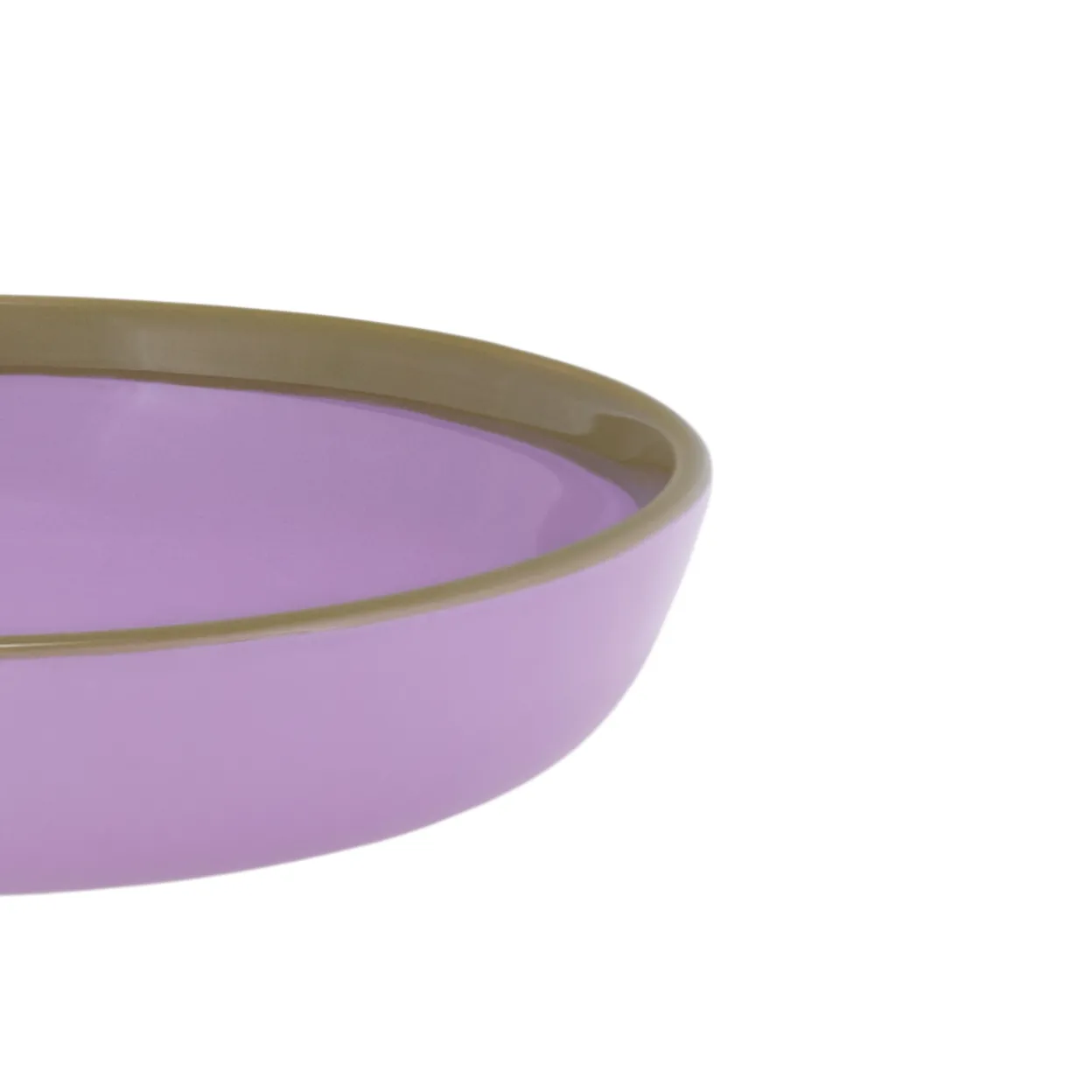 Kulho/lautanen 22cm lila-oliivi