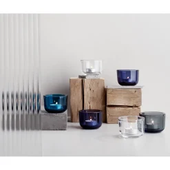 Kynttilälyhty 60mm harmaa