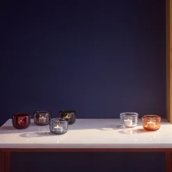 Kynttilälyhty 60mm harmaa