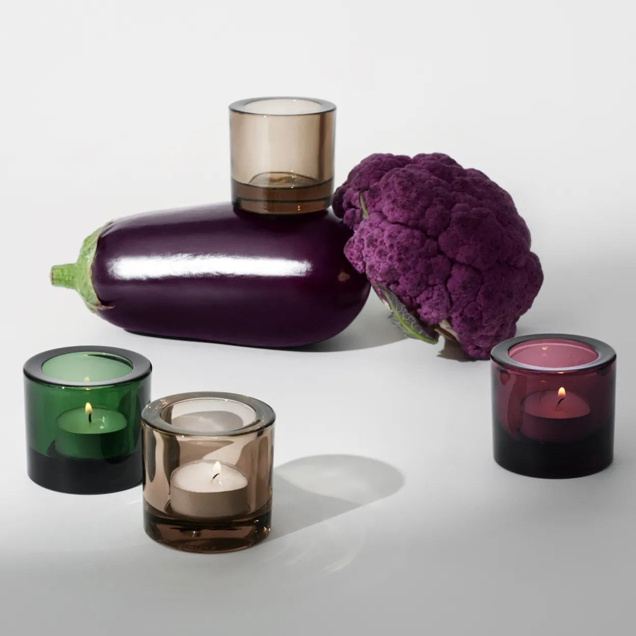 Kynttilälyhty 60mm havunvihreä