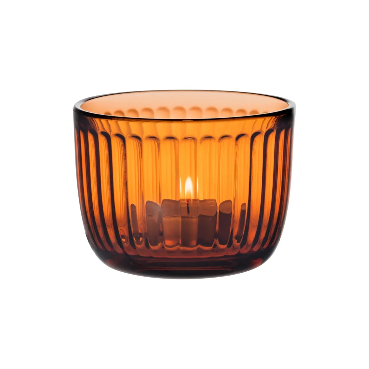 Kynttilälyhty 90mm pomeranssi