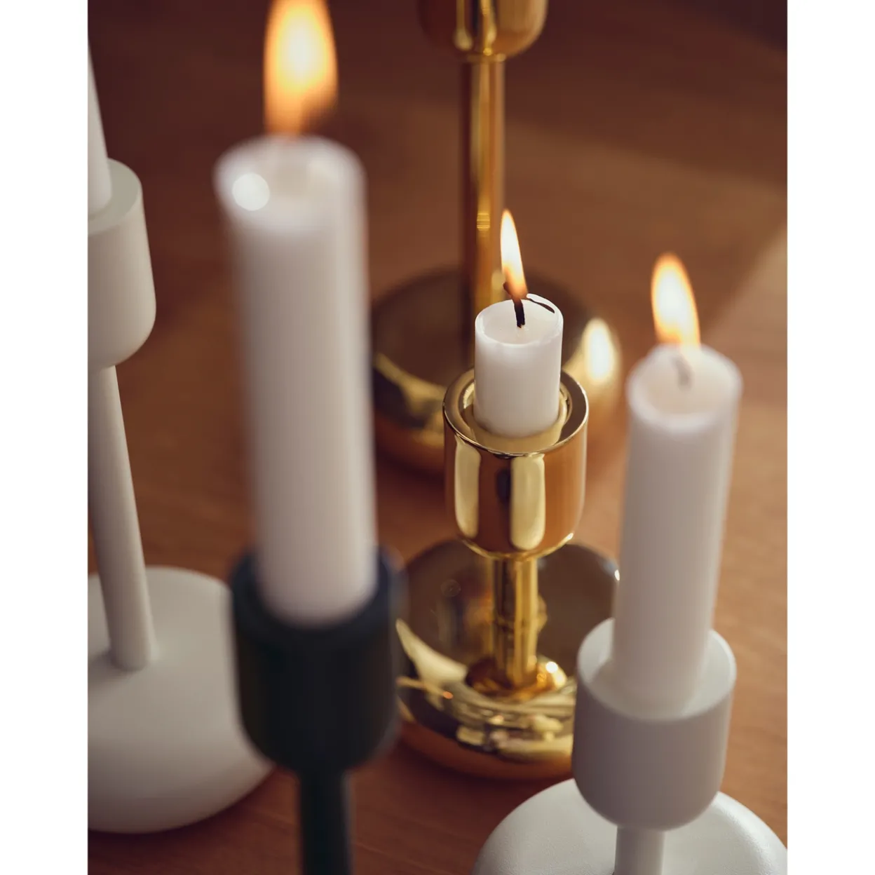 Kynttilänjalka 107mm messinki