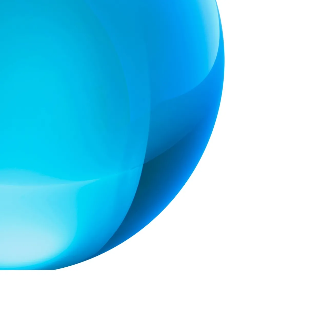 Lasipallo 8cm sähkönsininen