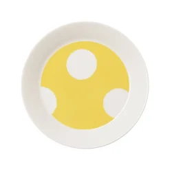 Lautanen 21cm kraklee keltainen