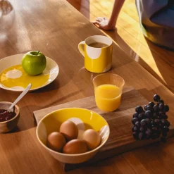 Lautanen 21cm kraklee keltainen