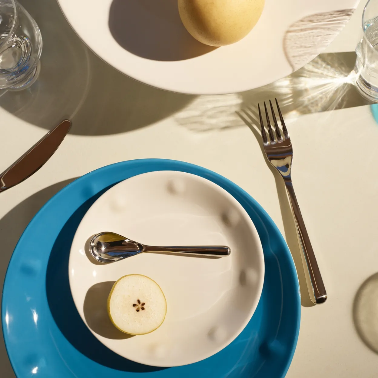 Lautanen 18cm valkoinen