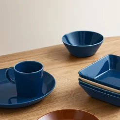 Lautanen 26cm vintage sininen