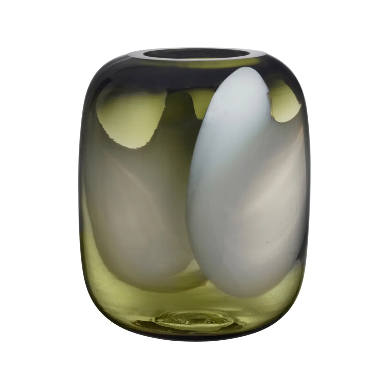 Maljakko 200mm sammaleenvihreä/opaali