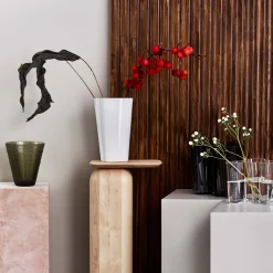 Maljakko 220mm valkoinen