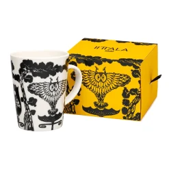 Muki 0,4L Uni musta ja valkoinen, lahjapakkaus