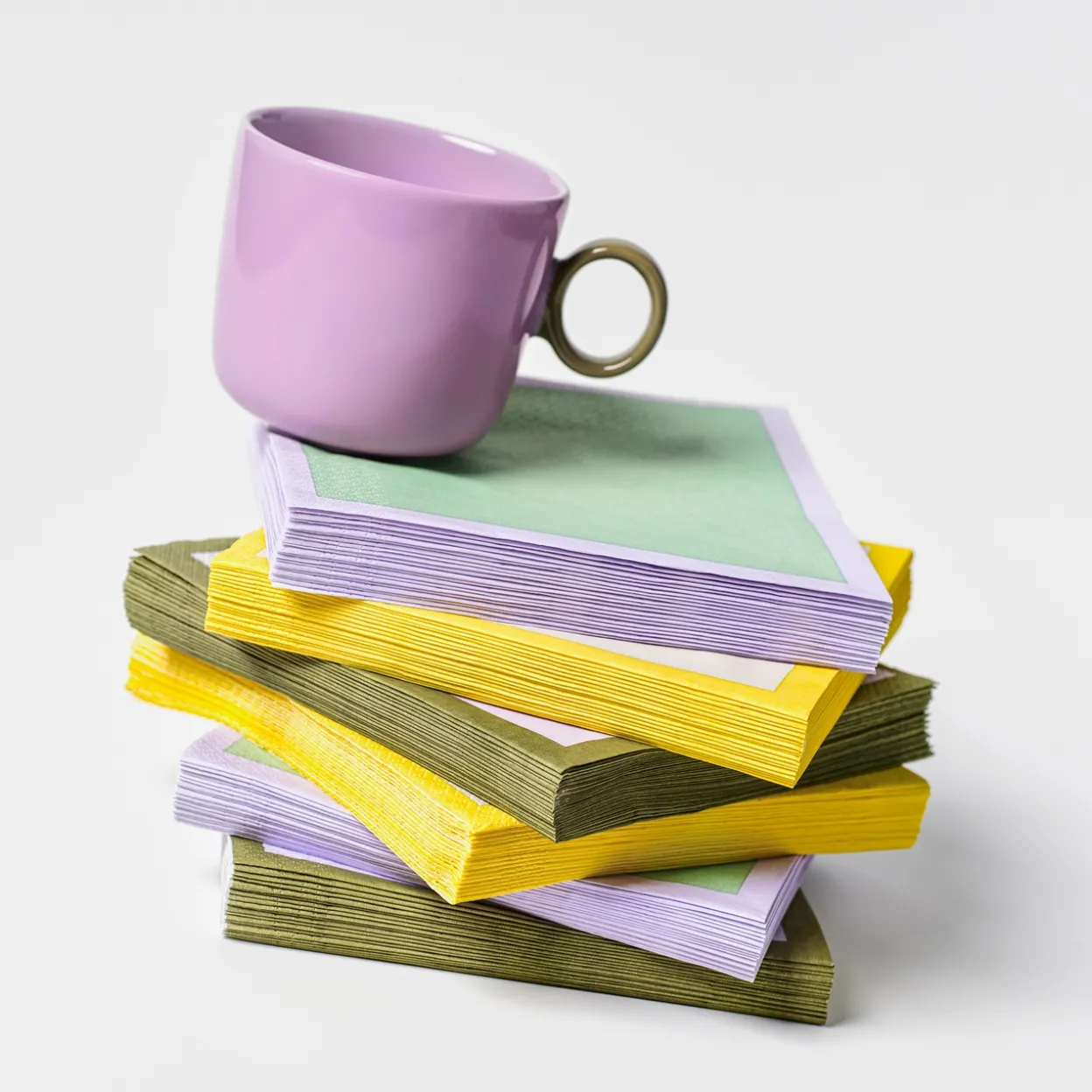 Paperiservetti 33x33cm beige-keltainen