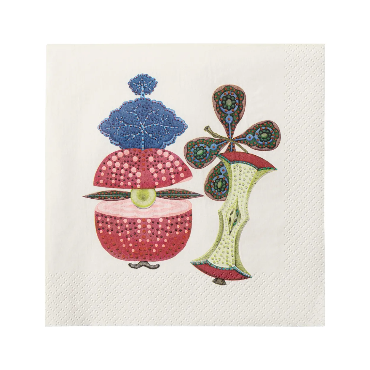 Paperiservetti 33x33cm Sato punainen