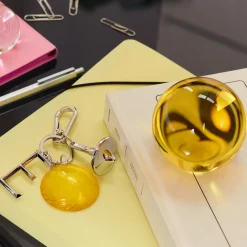 Riipus kirjain E 5cm metalli