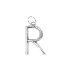 Riipus kirjain R 5cm metalli