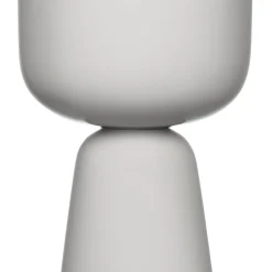 Ruukku vaalean harmaa jalallinen S korkea