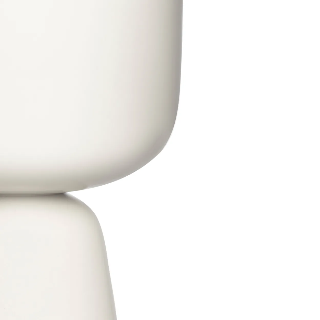 Ruukku valkoinen jalallinen L