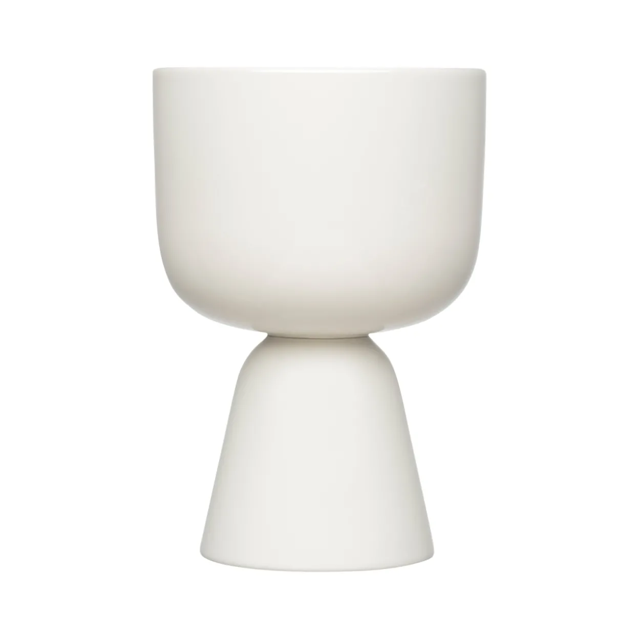 Ruukku valkoinen jalallinen S