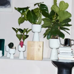 Ruukku valkoinen jalallinen S