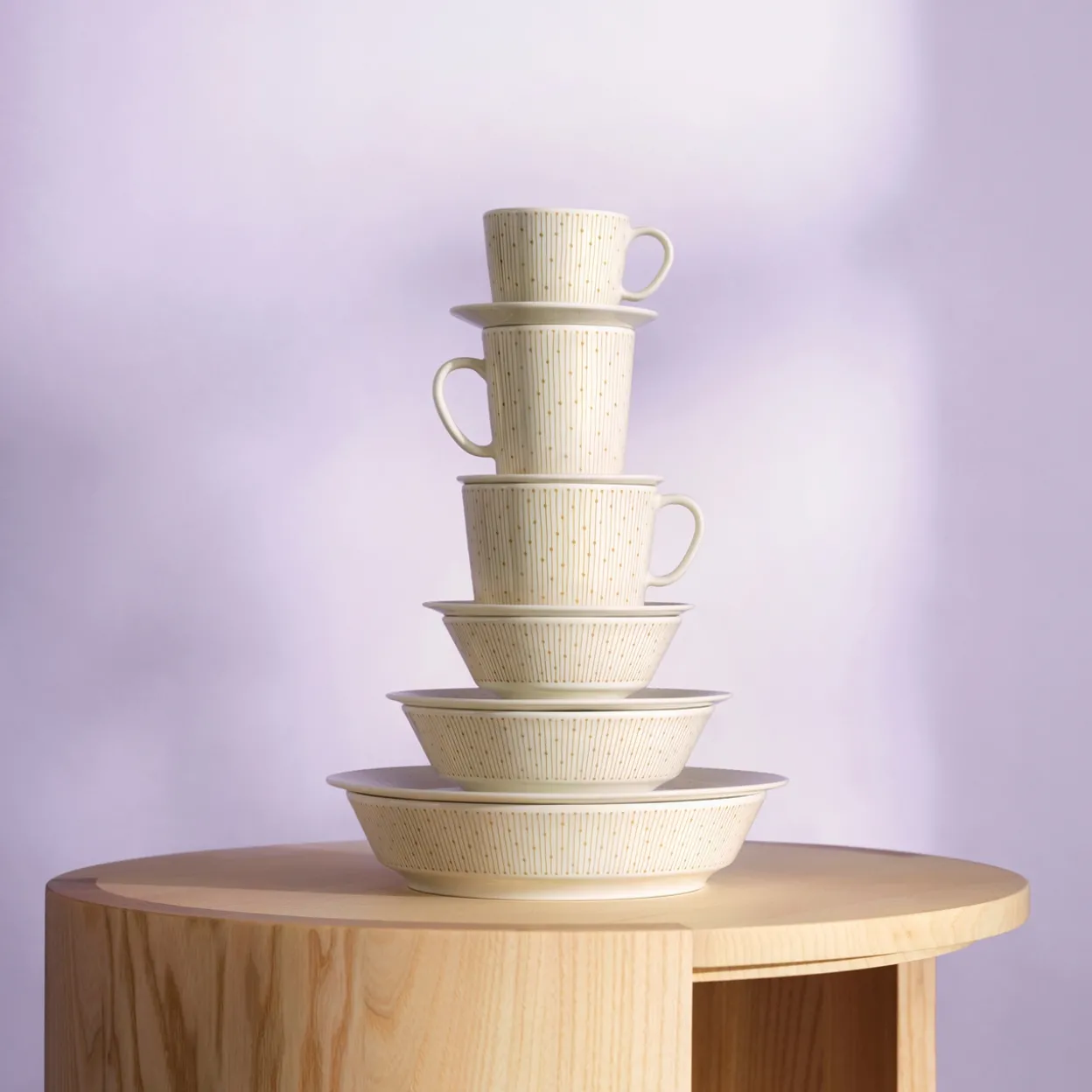 Syvä lautanen 23cm beige