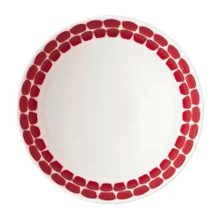 Syvä lautanen 18cm punainen