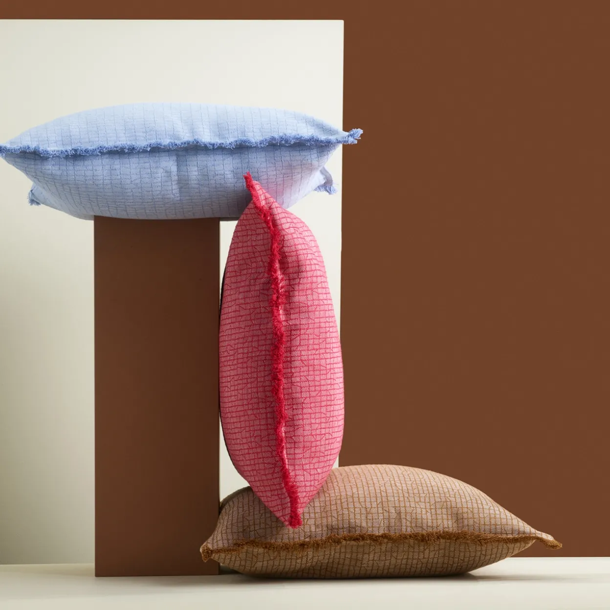 Tyynynpäällinen 50x50cm ruskea